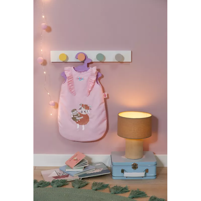 Saco de dormir para muñecas ZAPF BABY born Schlafsack Flower, tela, plegable, para niños a partir de 3 años