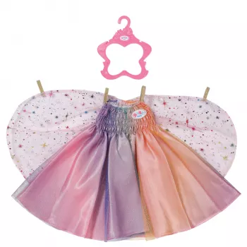 Camisón para muñecas ZAPF BABY born Rainbow para 3–12 años, textil, multicolor, plegable