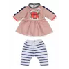 Vestido para muñecas ZAPF BABY born vestido selva para muñecas de 36 cm, multicolor, plegable, a partir de 1 año