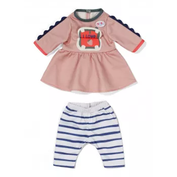 Vestido para muñecas ZAPF BABY born vestido selva para muñecas de 36 cm, multicolor, plegable, a partir de 1 año