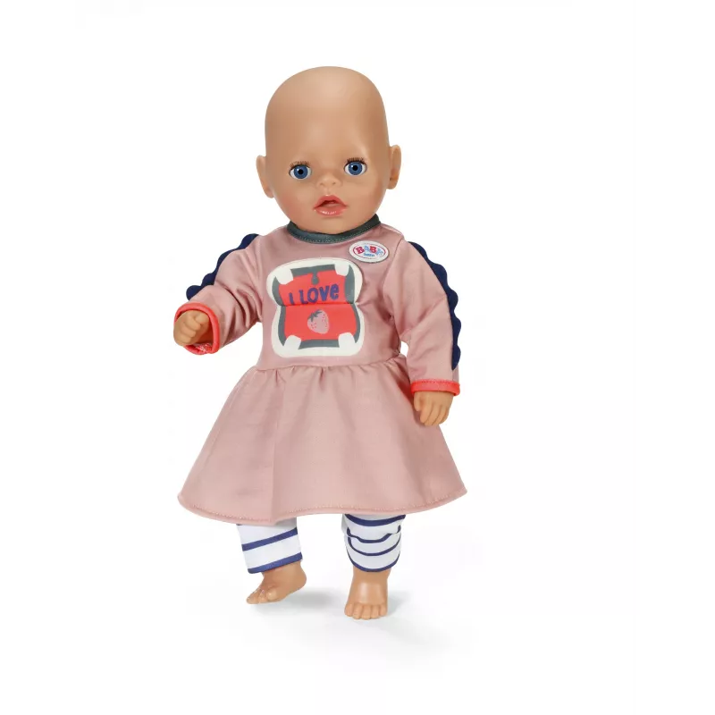 Vestido para muñecas ZAPF BABY born vestido selva para muñecas de 36 cm, multicolor, plegable, a partir de 1 año