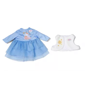 Vestido para muñecas ZAPF BABY born vestido de invierno para muñecas de 36 cm, multicolor, plegable, edad 1+