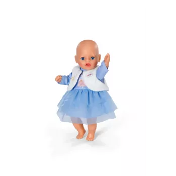 Vestido para muñecas ZAPF BABY born vestido de invierno para muñecas de 36 cm, multicolor, plegable, edad 1+