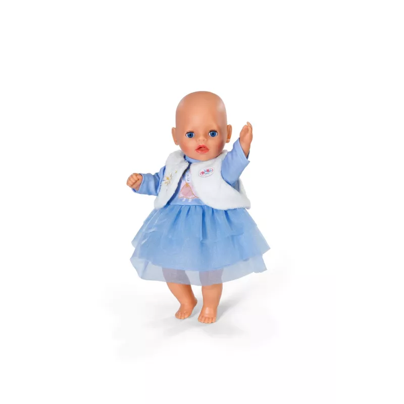 Vestido para muñecas ZAPF BABY born vestido de invierno para muñecas de 36 cm, multicolor, plegable, edad 1+