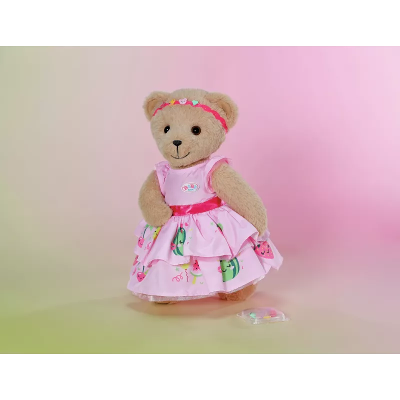 Vestido para muñecas ZAPF BABY born vestido con Pinplay para muñeca de 43 cm, multicolor, plegable, edad 3+
