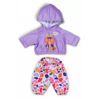 Conjunto de ropa para muñecas ZAPF BABY born conjunto con sudadera para muñecas de 43 cm, multicolor, edad recomendada 3+