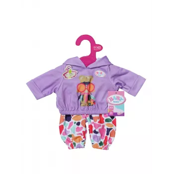 Conjunto de ropa para muñecas ZAPF BABY born conjunto con sudadera para muñecas de 43 cm, multicolor, edad recomendada 3+