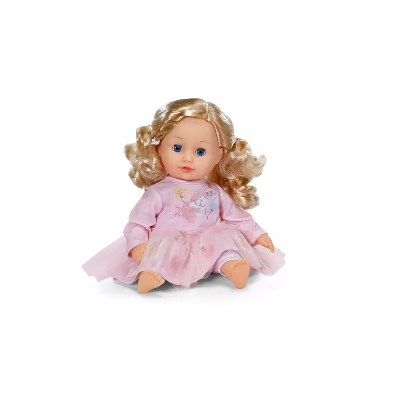 Conjunto de ropa para muñecas ZAPF BABY born vestido rosa para muñecas de 36 cm, multicolor, plegable, edad 1+