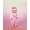 Conjunto de ropa para muñecas ZAPF BABY born pelele con gorro para muñecas de 43 cm, multicolor, plegable, a partir de 3 años