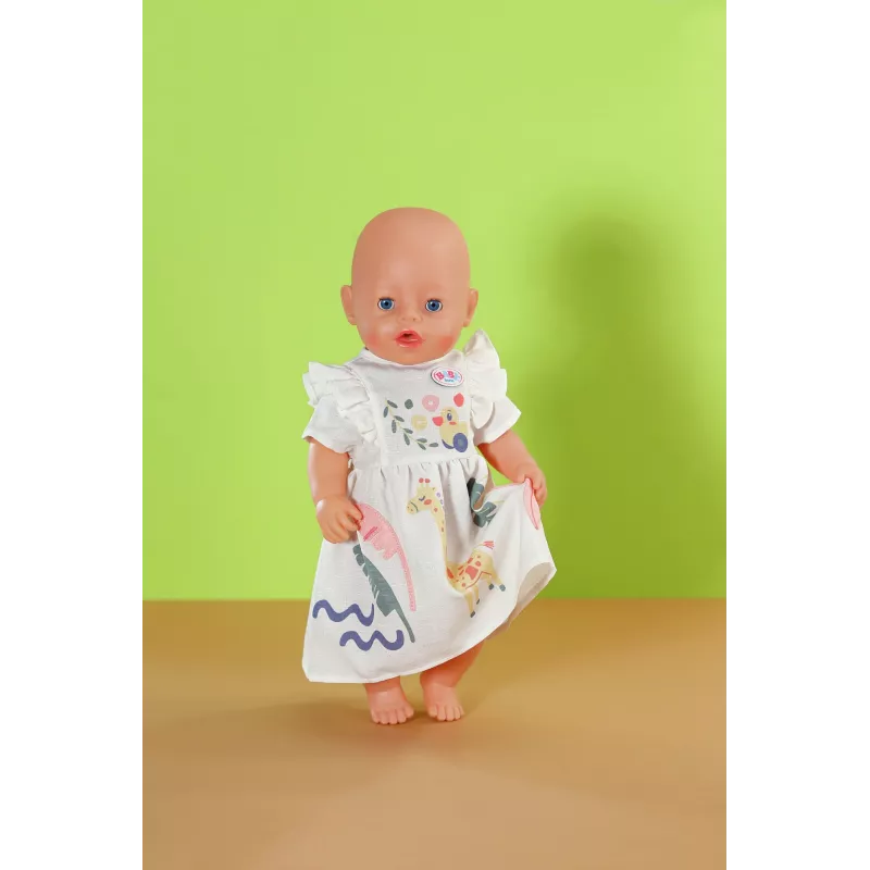 Vestido para muñecas ZAPF BABY born jirafa para muñecas de 43 cm, multicolor, plegable, a partir de 3 años