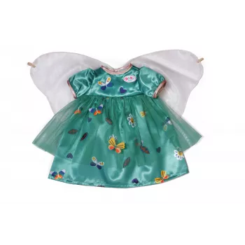 Vestido para muñecas ZAPF BABY born vestido de hada con alas para muñecas de 43 cm, multicolor, plegable, para niños a partir de 3 años