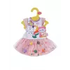 Vestido tutú unicornio BABY born 43cm vestido para muñecas