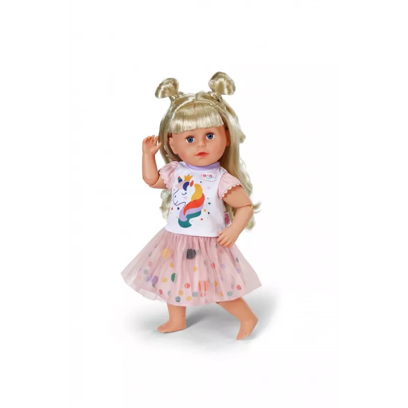 Vestido tutú unicornio BABY born 43cm vestido para muñecas