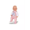 Pelele para muñecas ZAPF BABY born Romper Apricot para muñecas de 36 cm, tela, multicolor, plegable, edad 1+