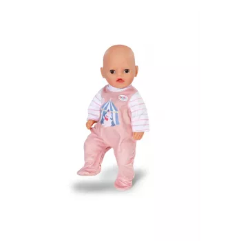 Pelele para muñecas ZAPF BABY born Romper Apricot para muñecas de 36 cm, tela, multicolor, plegable, edad 1+