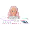 Cabeza de muñeca para peinar y maquillar BABY born Styling Head Artist, femenino, 3 año(s), multicolor