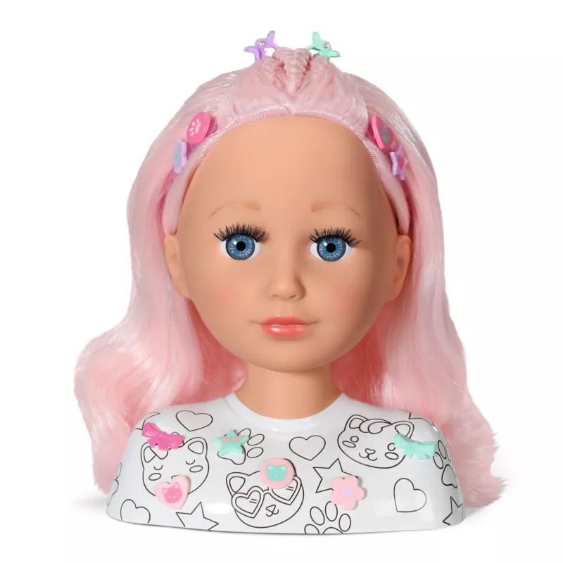 Cabeza de muñeca para peinar y maquillar BABY born Styling Head Artist, femenino, 3 año(s), multicolor