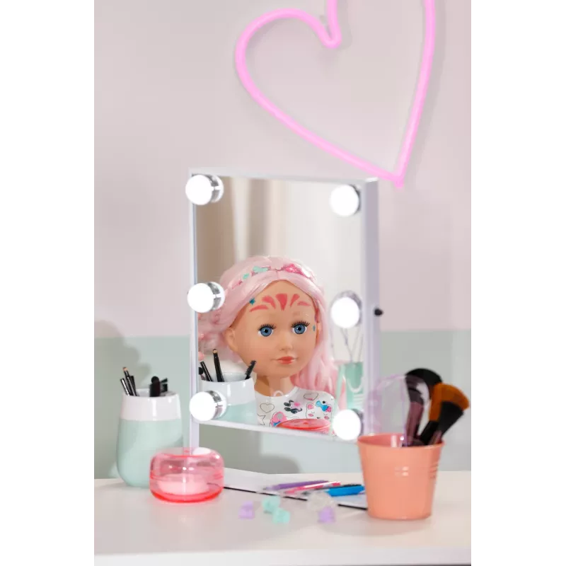 Cabeza de muñeca para peinar y maquillar BABY born Styling Head Artist, femenino, 3 año(s), multicolor