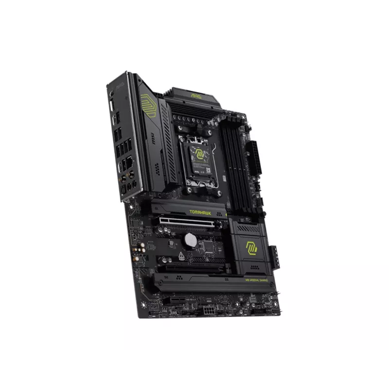 Placa base MSI MAG B850 TOMAHAWK WIFI, AMD B850, Socket AM5, ATX, DDR5, 4× DIMM, hasta 256 GB, 5 GbE, Wi‑Fi 7