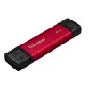 SSD externo Kingston 2 TB Dual USB-A/USB-C, USB 3.2 Gen 2, lectura 1050 MB/s, escritura 950 MB/s, negro/rojo