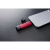 SSD externo Kingston 2 TB Dual USB-A/USB-C, USB 3.2 Gen 2, lectura 1050 MB/s, escritura 950 MB/s, negro/rojo