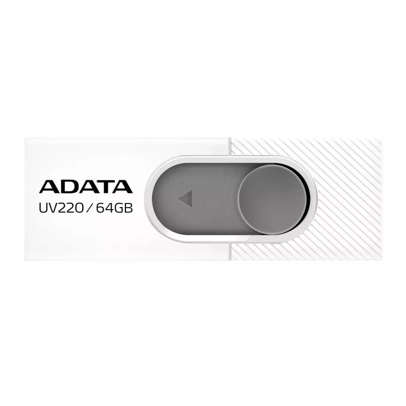 Memoria USB ADATA UV220 64 GB USB Type-A 2.0 gris, blanco