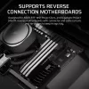 Caja semitorre para PC CORSAIR FRAME 5000D RS — negra, compatible con ATX/EATX, 3 ventiladores frontales de 140 mm, cristal templado, 250×556×542 mm