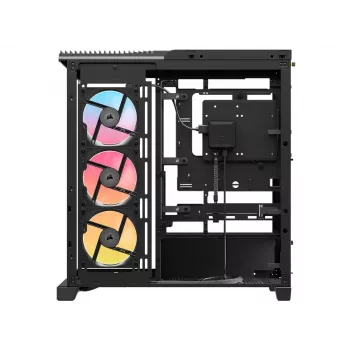 Caja de PC Corsair 4500X LX-R RGB Tempered Glass Midi Tower negra