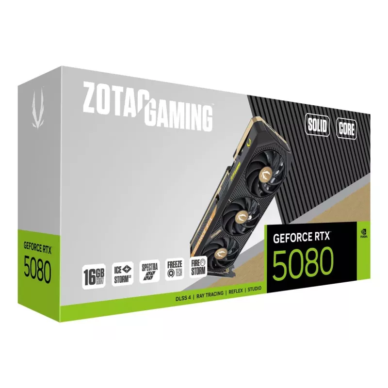 Tarjeta gráfica ZOTAC - GeForce RTX 5080 - 16 GB GDDR7