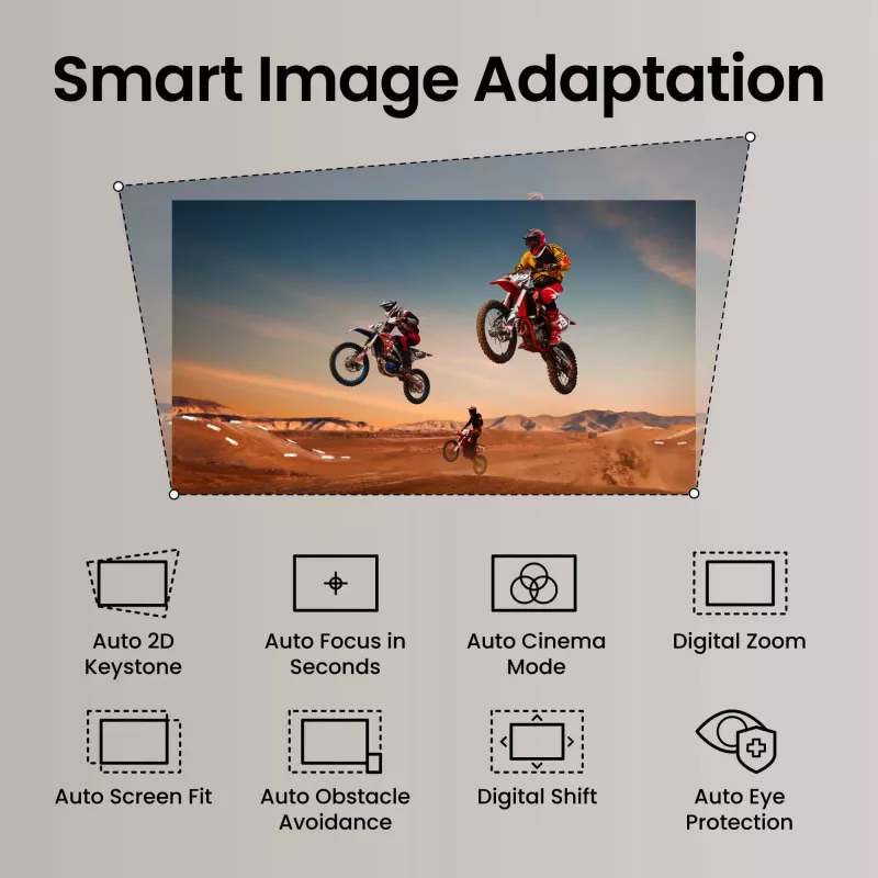 Proyector de corta distancia BenQ TK705STi — DLP UHD 4K (3840×2160), 3000 lúmenes ANSI, fuente de luz LED, 16:9, Offset 100 %