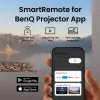 Proyector de corta distancia BenQ TK705STi — DLP UHD 4K (3840×2160), 3000 lúmenes ANSI, fuente de luz LED, 16:9, Offset 100 %