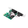 LogiLink PC0031 tarjeta de interfaz PCIe, 2x serie (COM)