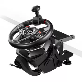 Thrustmaster T128 Negro USB Volante + Pedales Analógico PC, Xbox One, Xbox Series S, Xbox Series X
