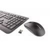 CHERRY DW 3000 Teclado Ratón incluido Universal RF Wireless AZERTY Francés Negro