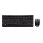 CHERRY DW 3000 Teclado Ratón incluido Universal RF Wireless AZERTY Francés Negro