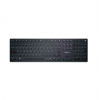 CHERRY KW X ULP Teclado Universal USB + RF Wireless + Bluetooth QWERTZ Negro