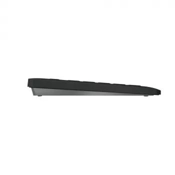 Contour Design Stream Teclado Universal RF Wireless + USB QWERTZ Alemán Negro