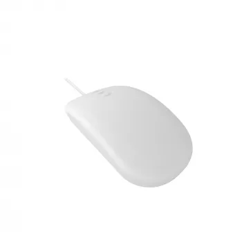 Contour Design Active Key Contour QuickClean Medical Ratón IP68 5 botones Cableado Blanco PMH3