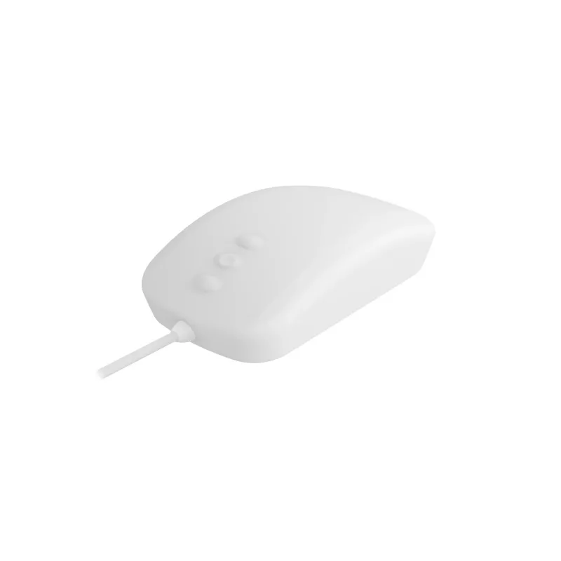 Contour Design Active Key Contour QuickClean Medical Ratón IP68 5 botones Cableado Blanco PMH3