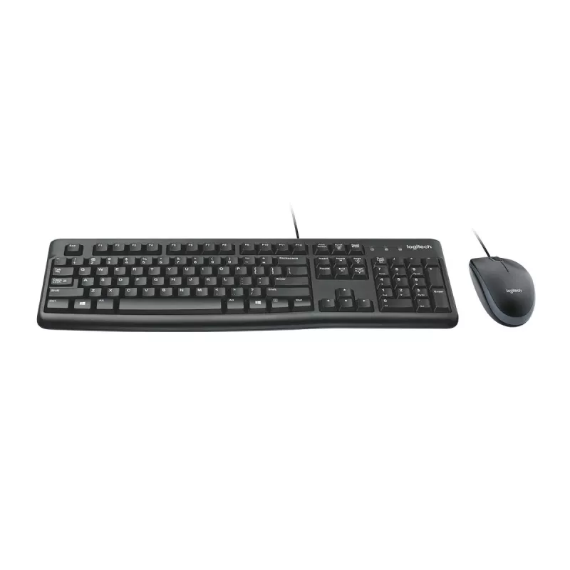 Conjunto teclado y ratón Logitech Desktop MK120