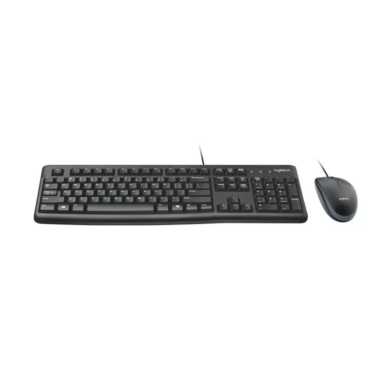 Conjunto teclado y ratón Logitech Desktop MK120
