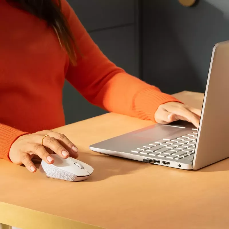 LOGITECH M171 Wireless ratón Off White Emea