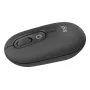 LOGITECH Pop Ratón - Emoji personalizables - Inalámbrico - Grafito
