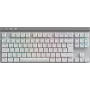 Teclado gaming inalámbrico Logitech G515 LIGHTSPEED TKL, QWERTZ alemán, blanco