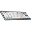 Teclado gaming inalámbrico Logitech G515 LIGHTSPEED TKL, QWERTZ alemán, blanco
