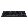 LOGITECH G915 X Lightspeed TKL Teclado gaming inalámbrico - Negro Qwertz Alemán Táctil