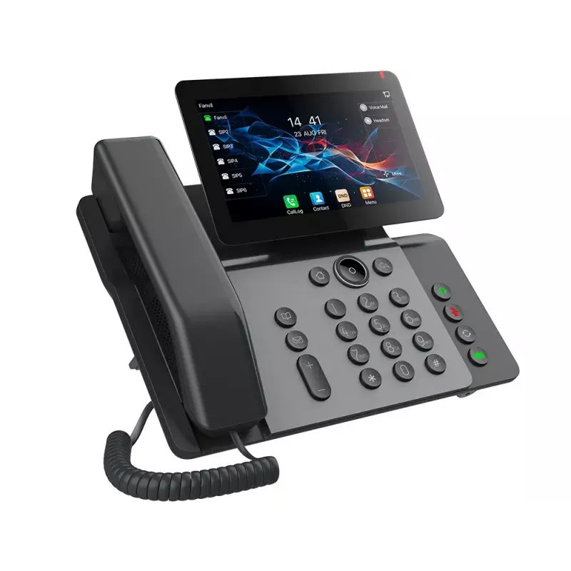 Fanvil V66 teléfono IP, SIP, PoE, Gigabit, USB, Bluetooth, Wi-Fi
