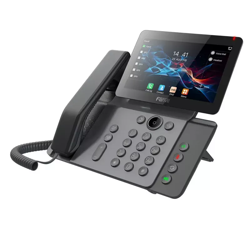 Fanvil V66 teléfono IP, SIP, PoE, Gigabit, USB, Bluetooth, Wi-Fi