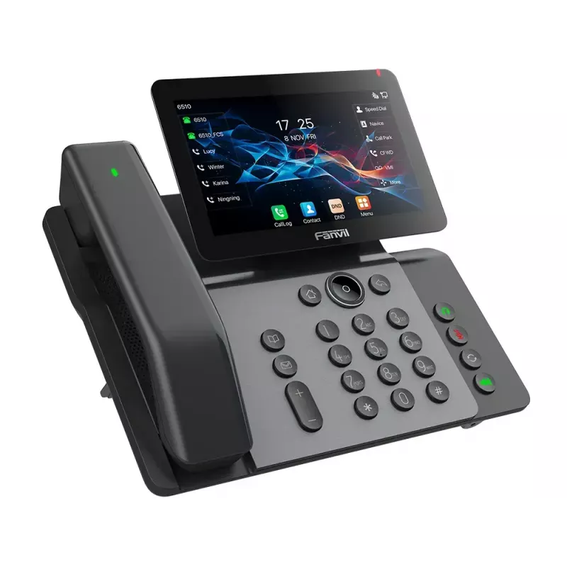 Fanvil V66 Pro teléfono IP, SIP, PoE, Gigabit, USB, Bluetooth, Wi-Fi, microteléfono Bluetooth