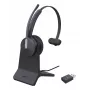Yealink WH64 Hybrid Mono con base de carga auricular Teams
